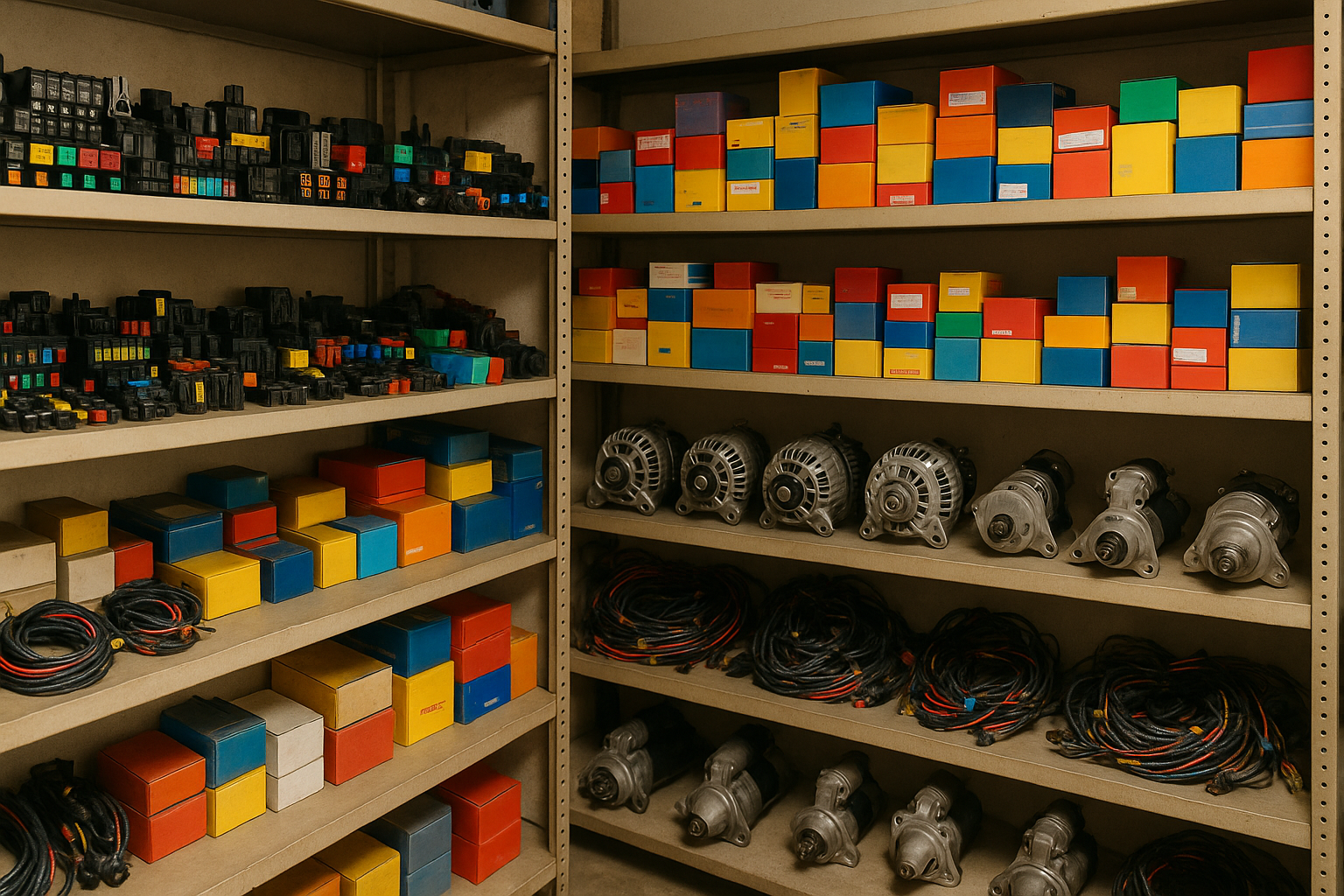 Magazyn części zamiennych